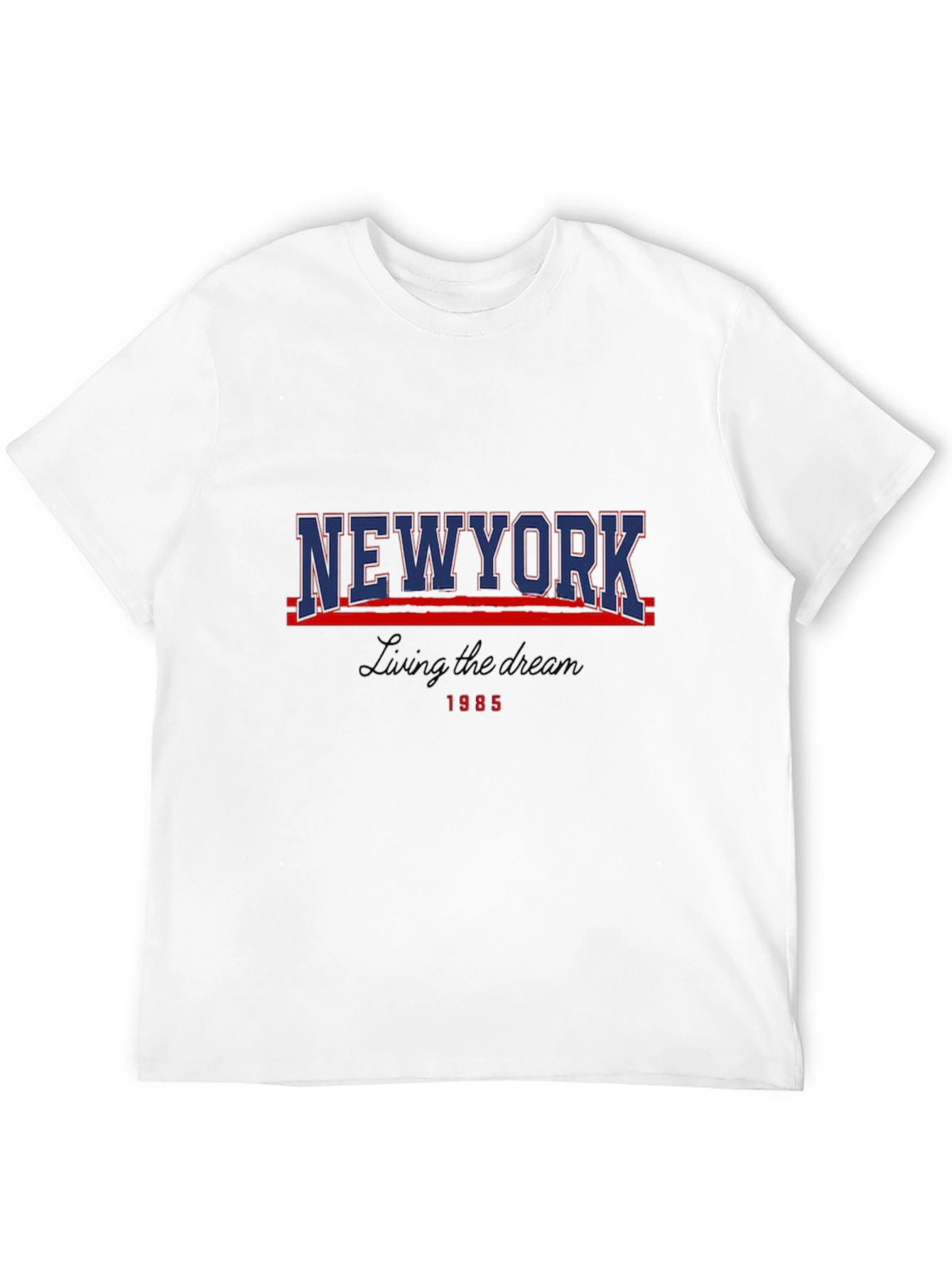 New York Living the Dream 1985 T-Shirt | Vintage NYC Graphic Tee | Retro City Shirt | Gift for New York Lovers | Free Shipping $50+