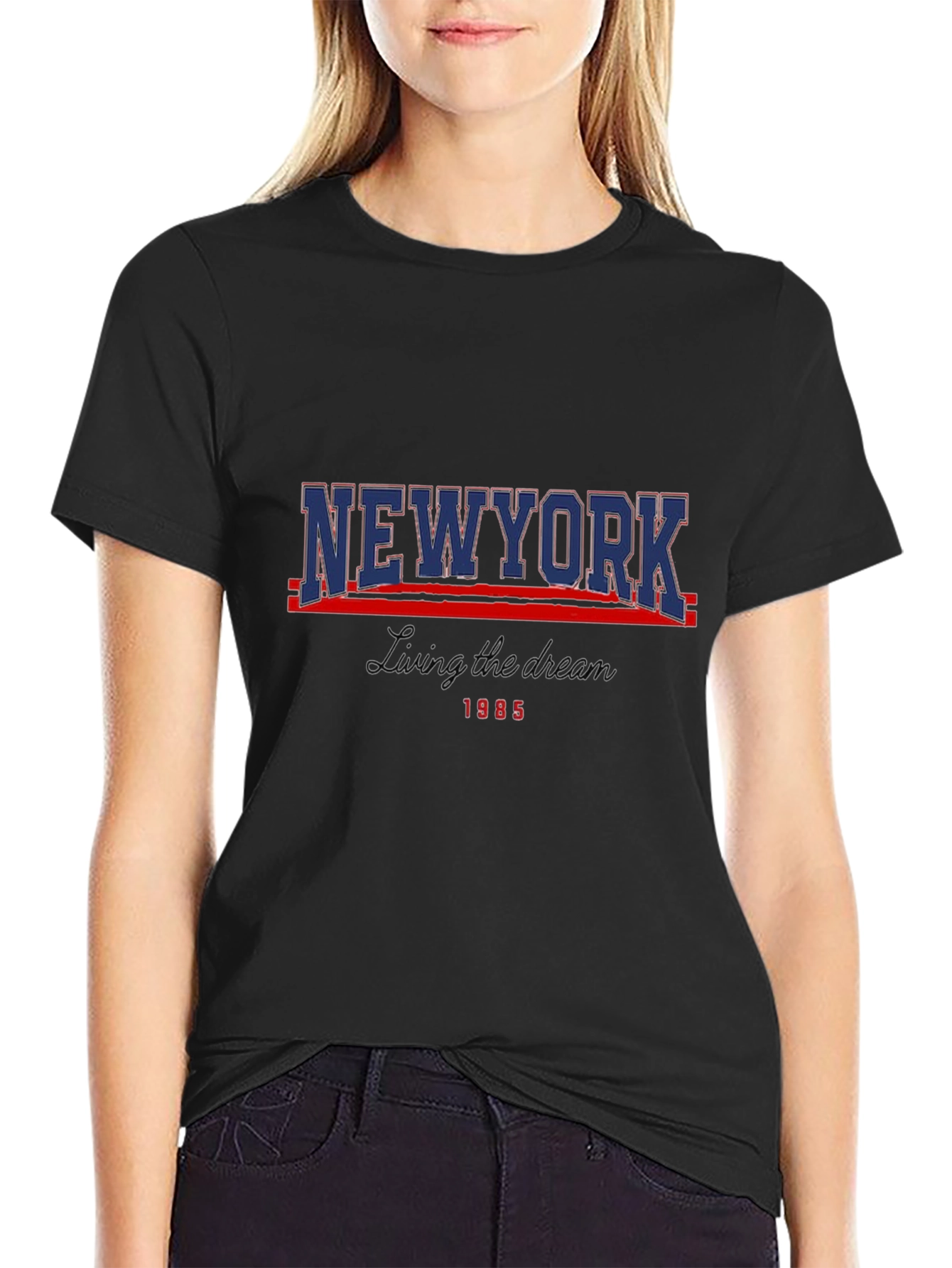 New York Living the Dream 1985 T-Shirt | Vintage NYC Graphic Tee | Retro City Shirt | Gift for New York Lovers | Free Shipping $50+