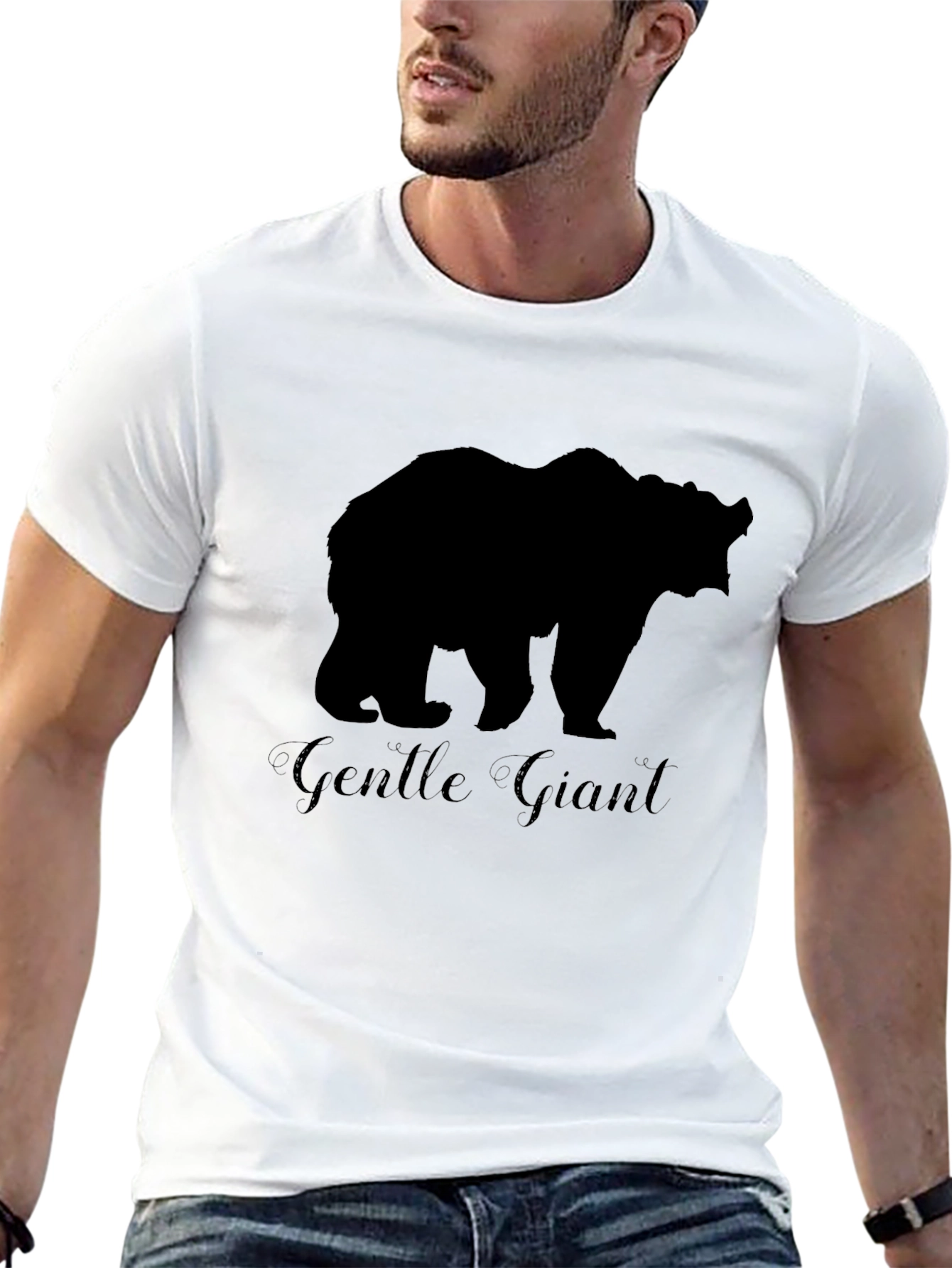 Gentle Giant Bear Black T-Shirt