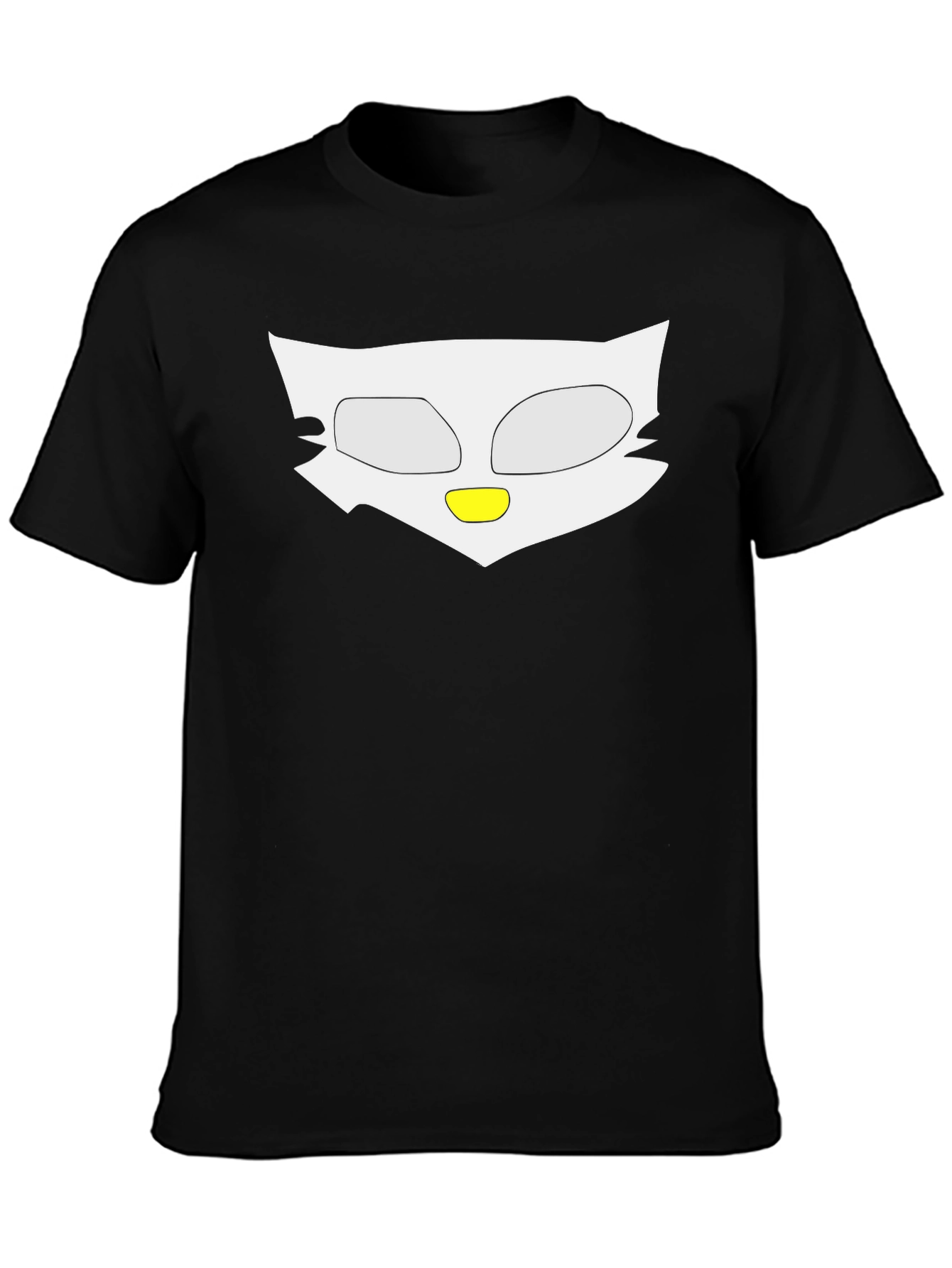 Abstract Owl Graphic Tee - Soft Cotton Blend