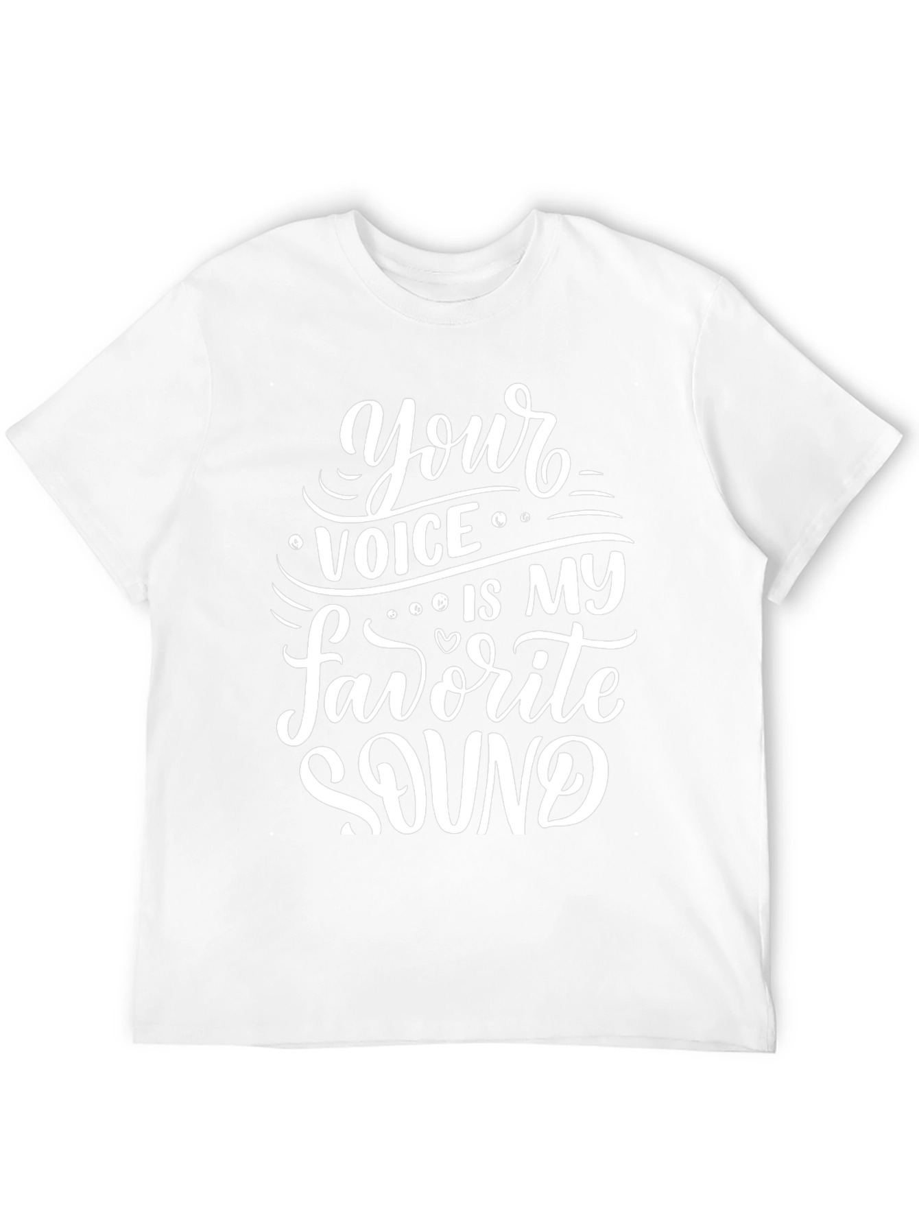 Voice Is My Favorite Sound Graphic Tee
