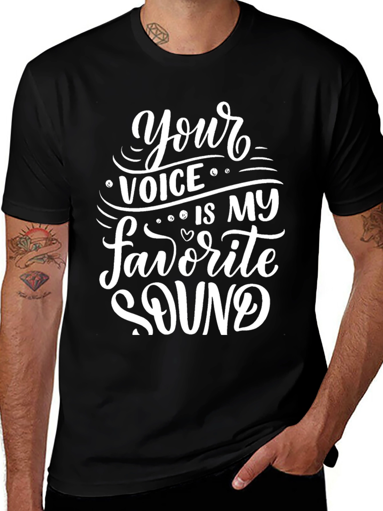 Voice Is My Favorite Sound Graphic Tee