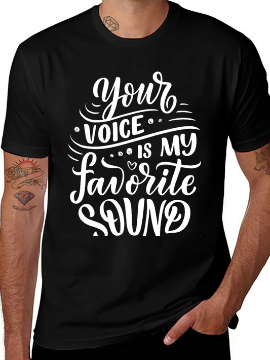 Voice Is My Favorite Sound Graphic Tee