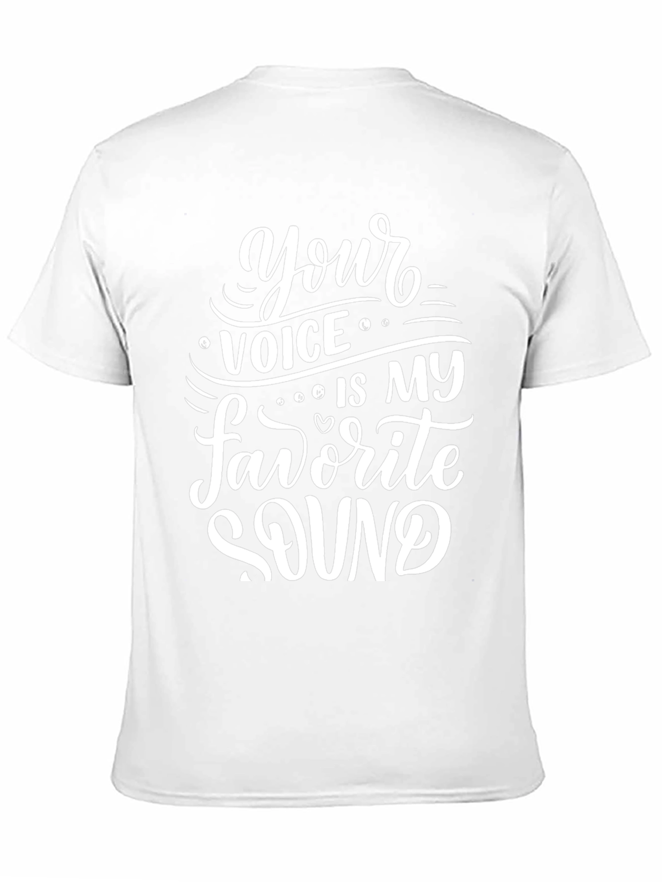 Voice Is My Favorite Sound Graphic Tee