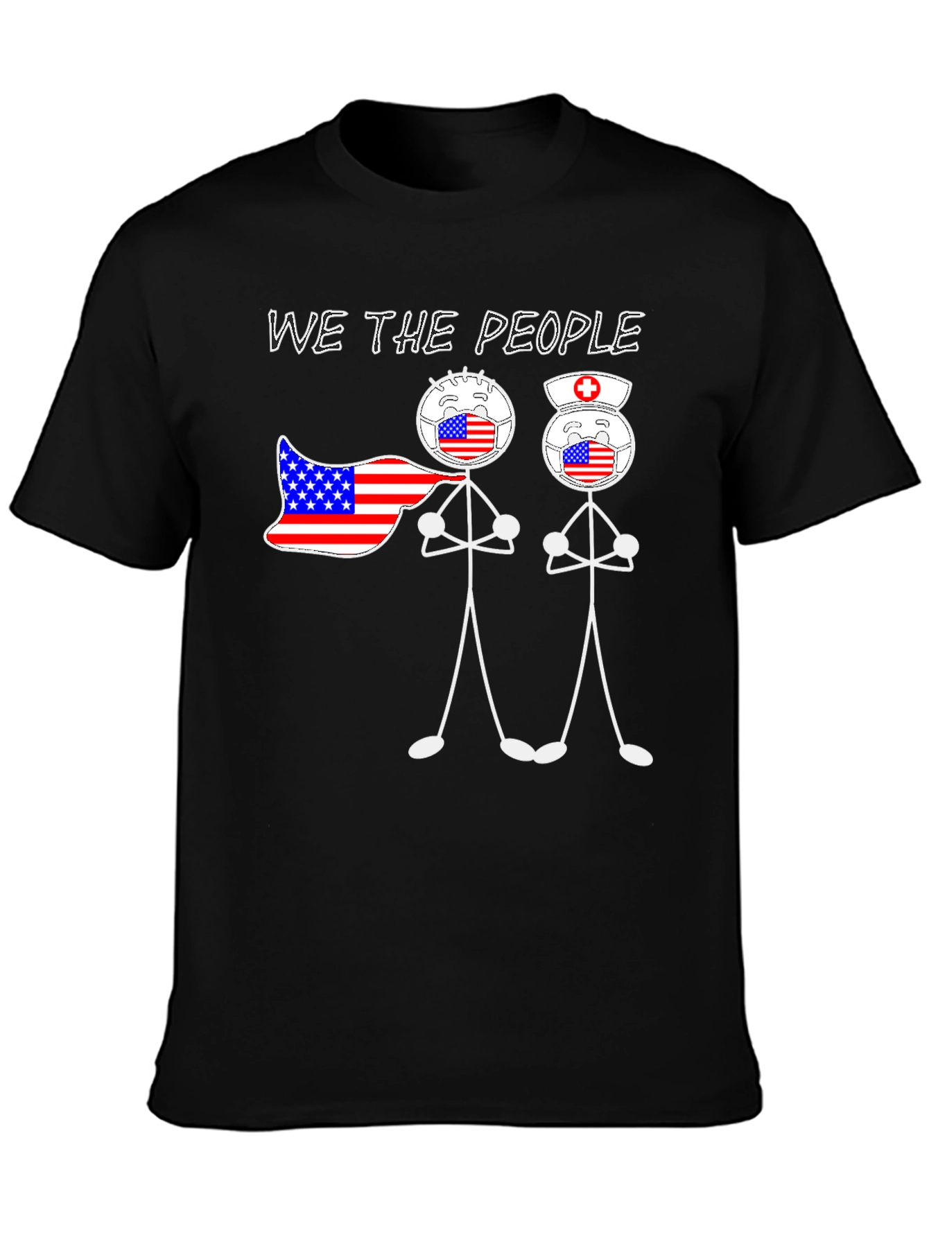We The People Graphic T-Shirt