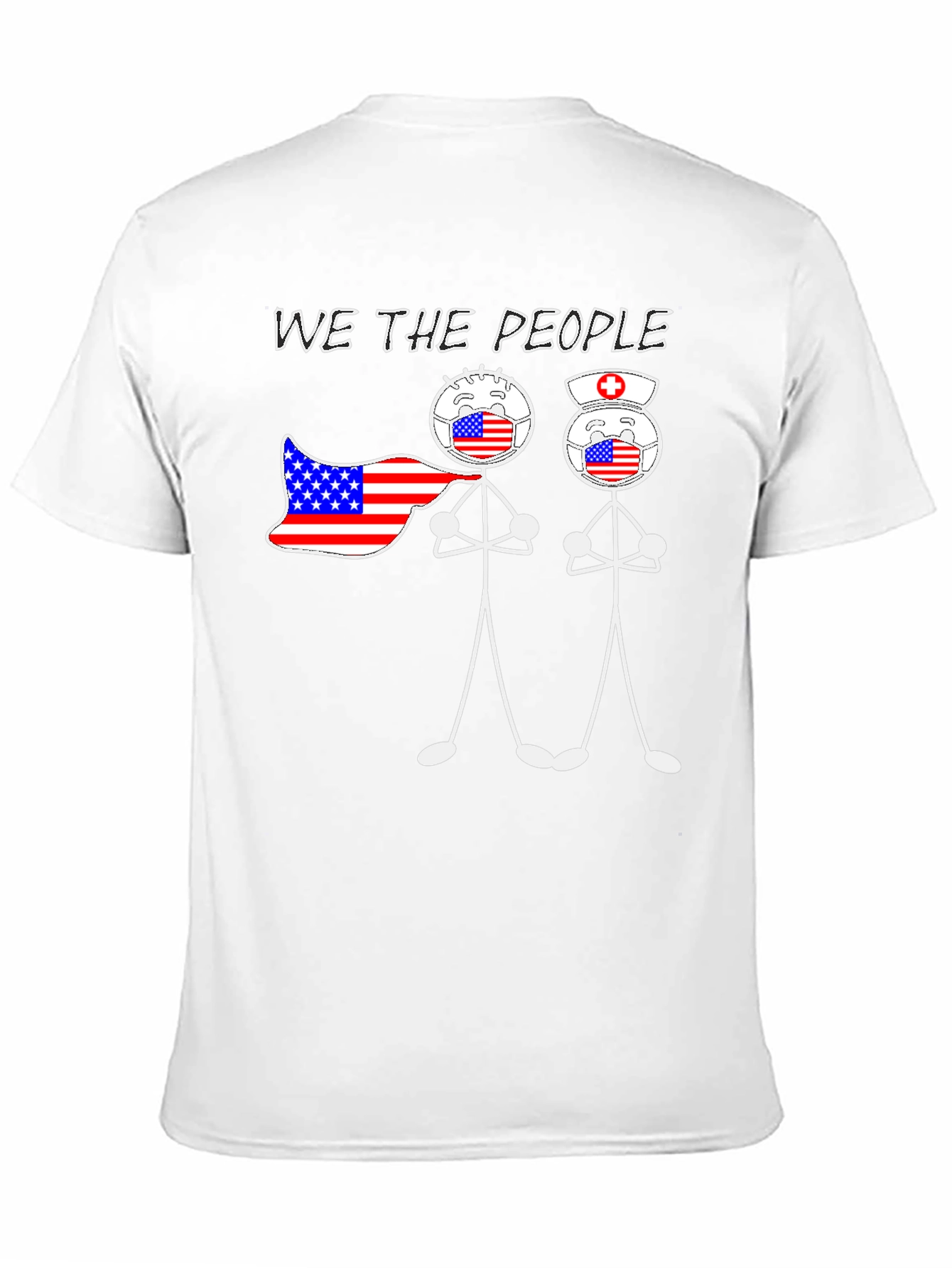 We The People Graphic T-Shirt