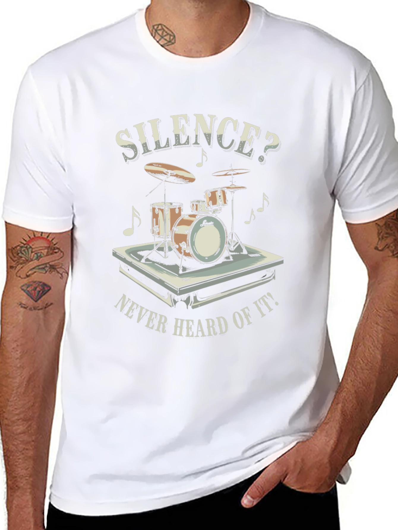 Silence? Never Heard Of It T-Shirt