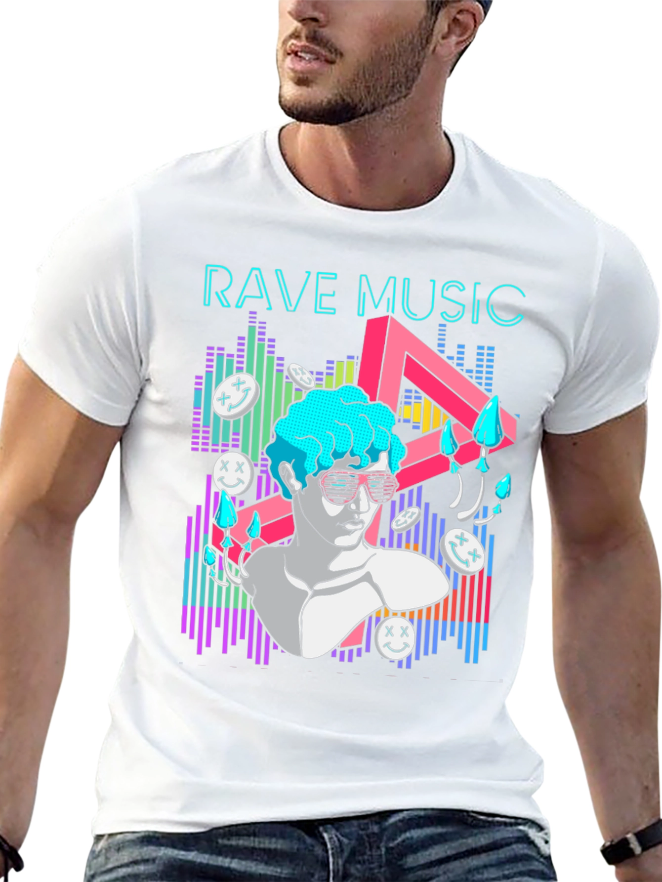 Rave Music Graphic T-Shirt