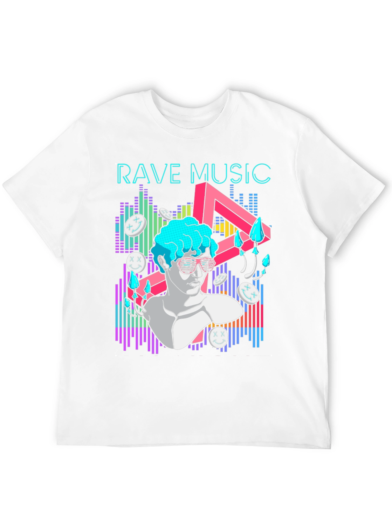 Rave Music Graphic T-Shirt