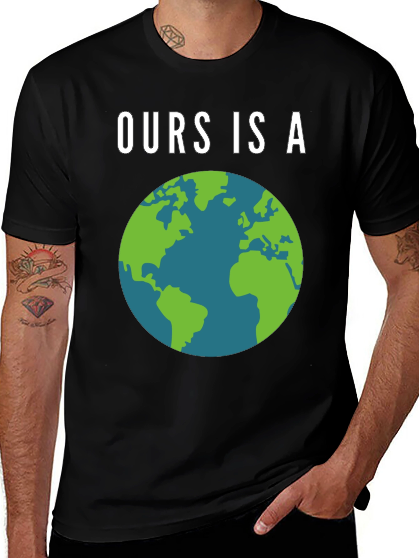 Ours Is A Planet Earth T-Shirt