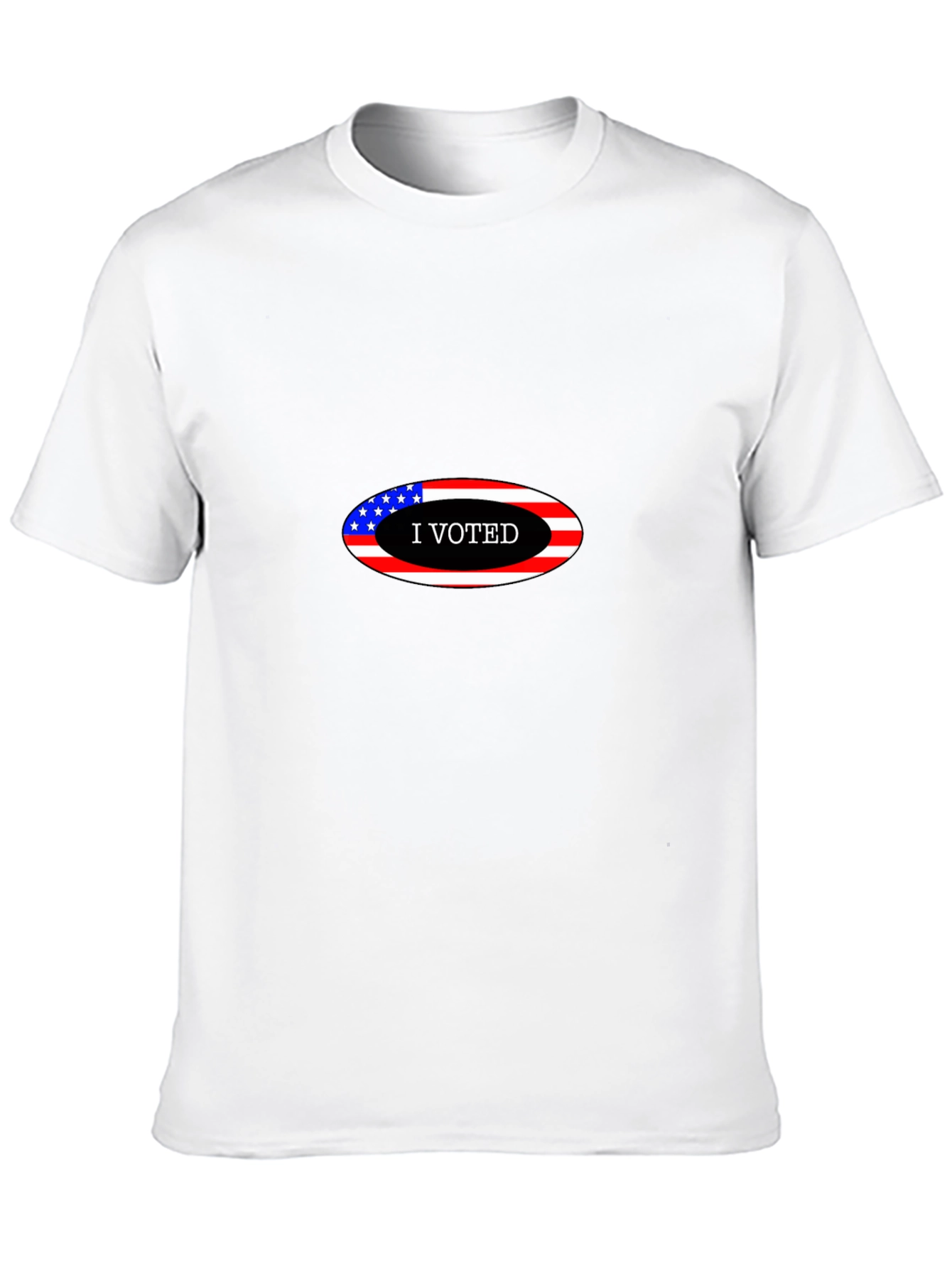 I Voted Election Patriotic Graphic T-Shirt