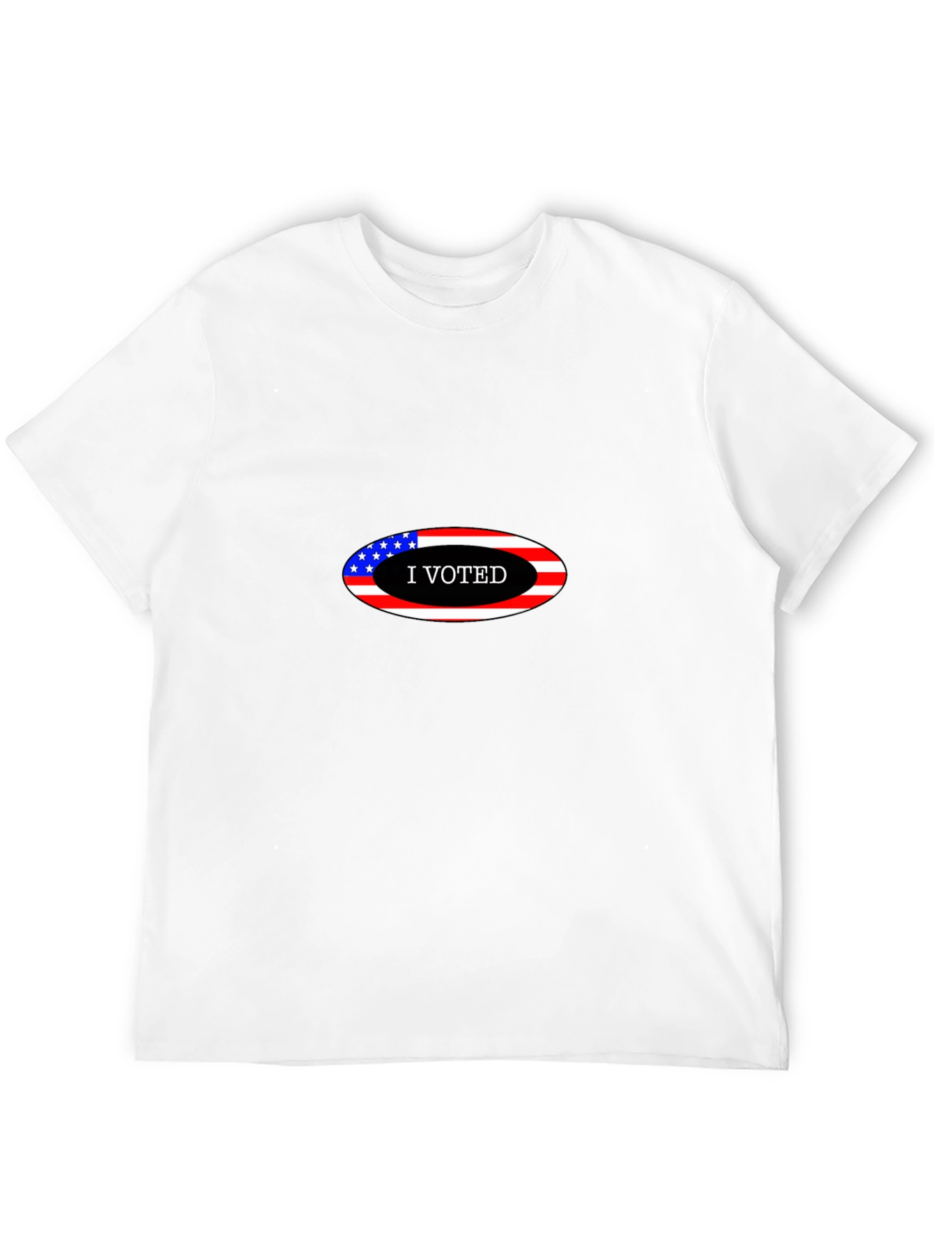 I Voted Election Patriotic Graphic T-Shirt
