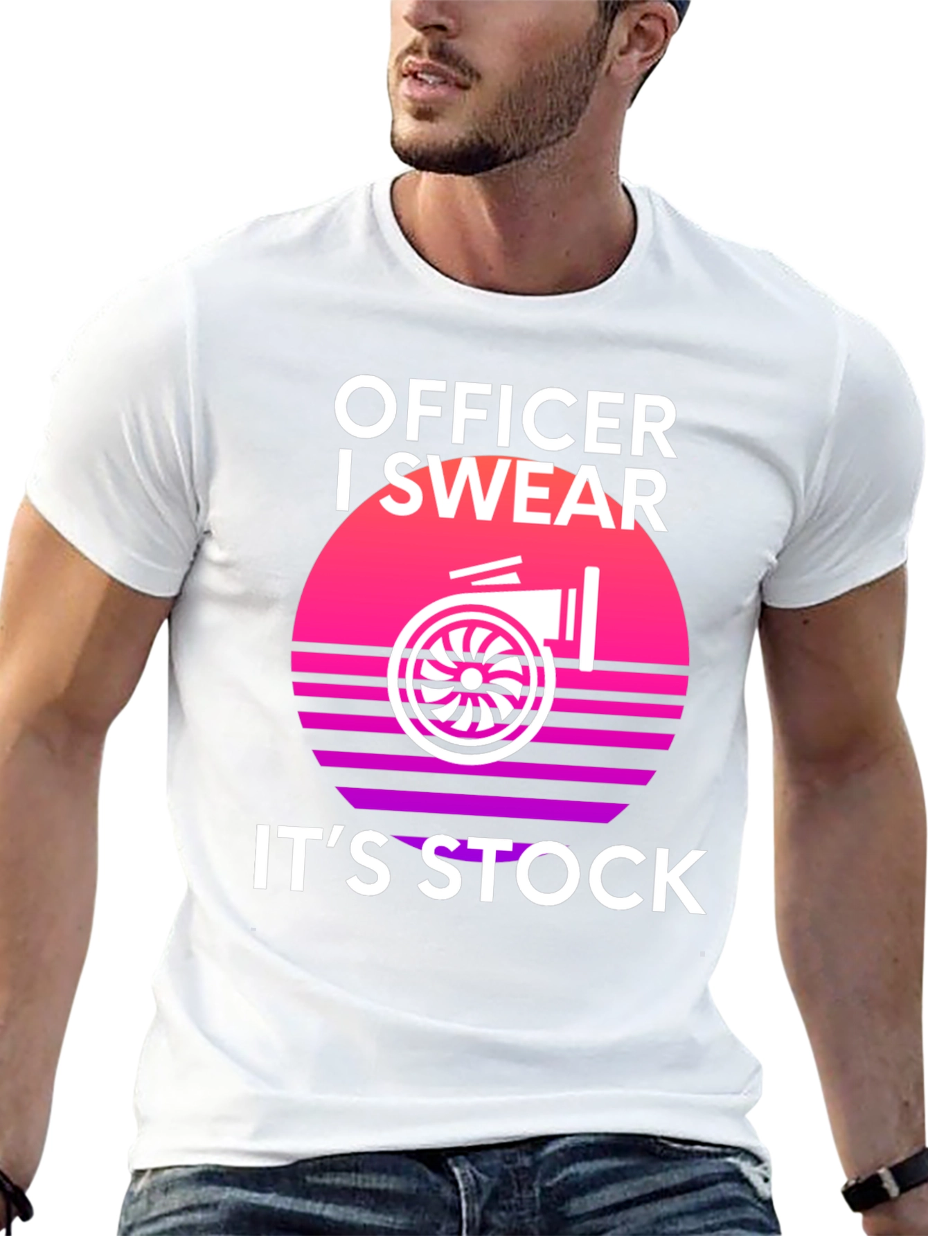 Officer I Swear Its Stock Turbo T-Shirt