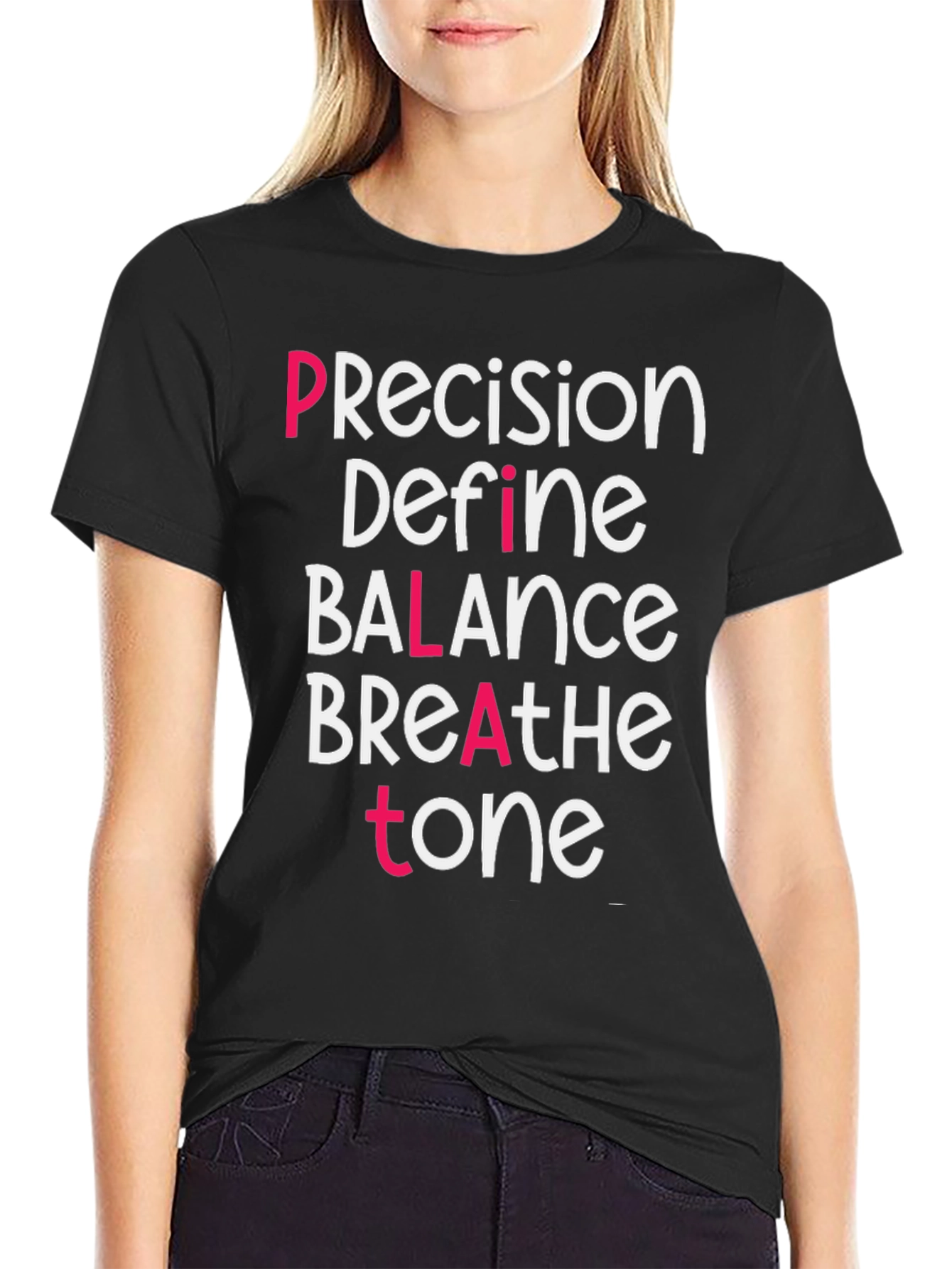Pilates Inspired Tee - Precision Balance Tone