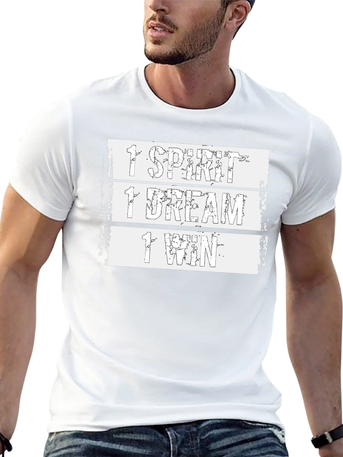 1 Spirit 1 Dream 1 Win Graphic Tee