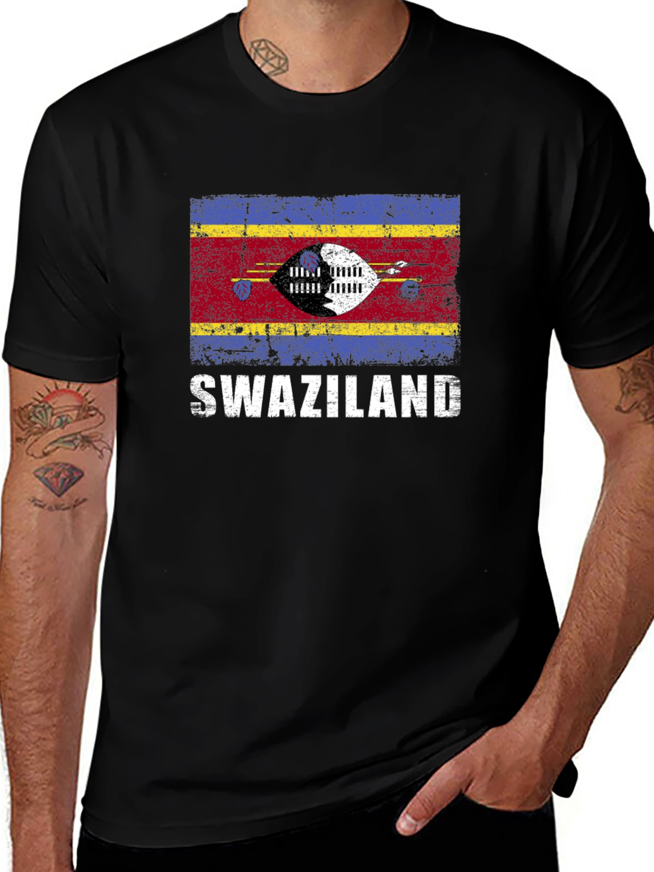 Swaziland Flag T-Shirt