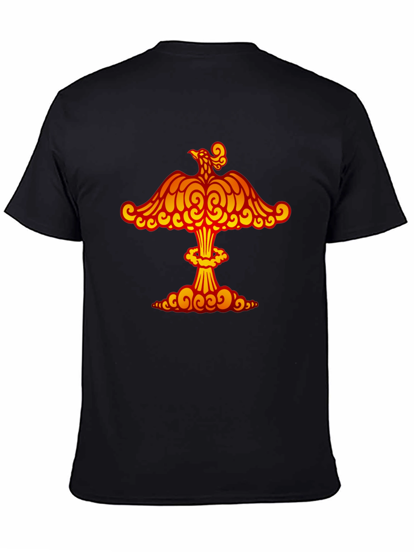 Phoenix Atomic Cloud T-Shirt - Artistic Graphic Tee