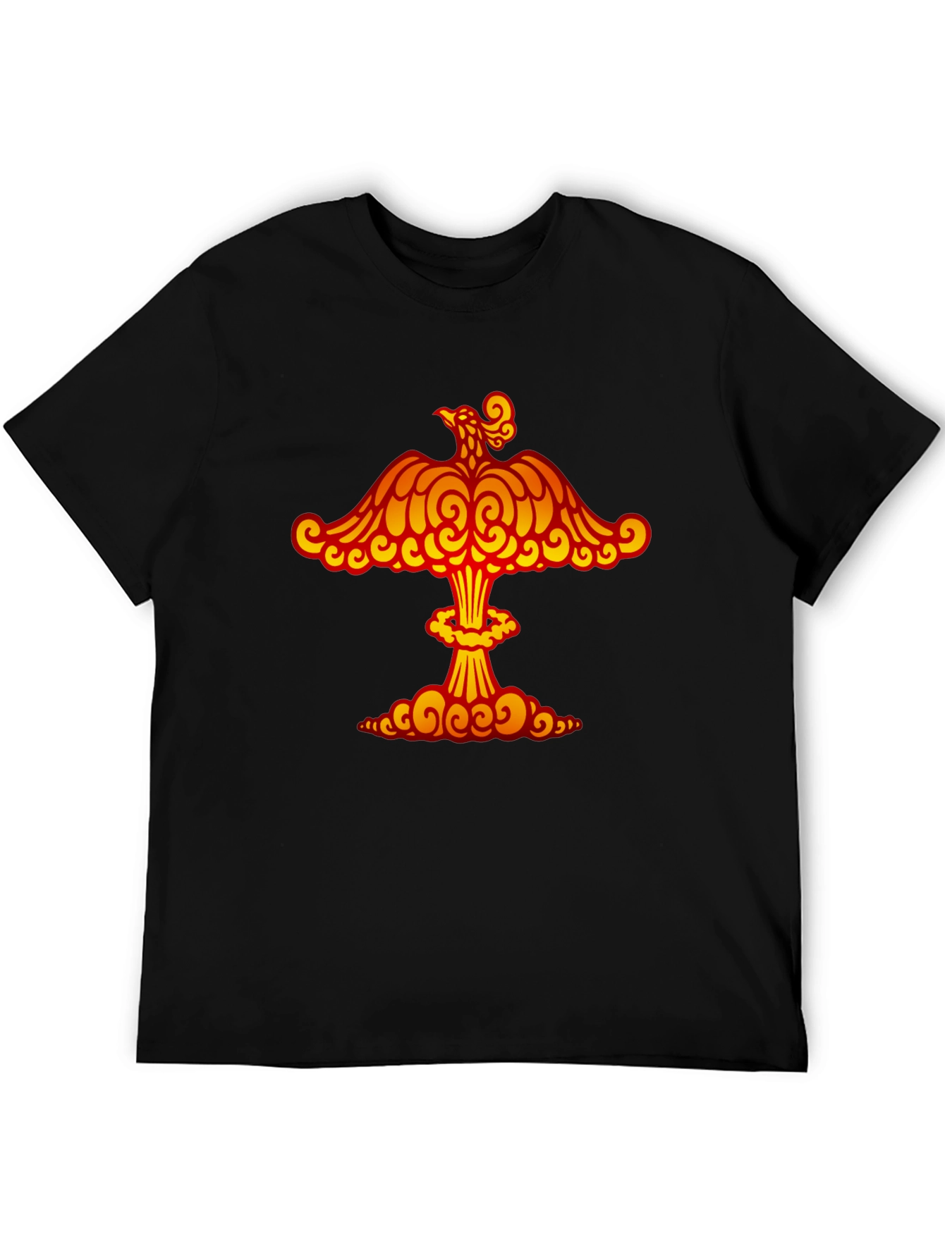 Phoenix Atomic Cloud T-Shirt - Artistic Graphic Tee