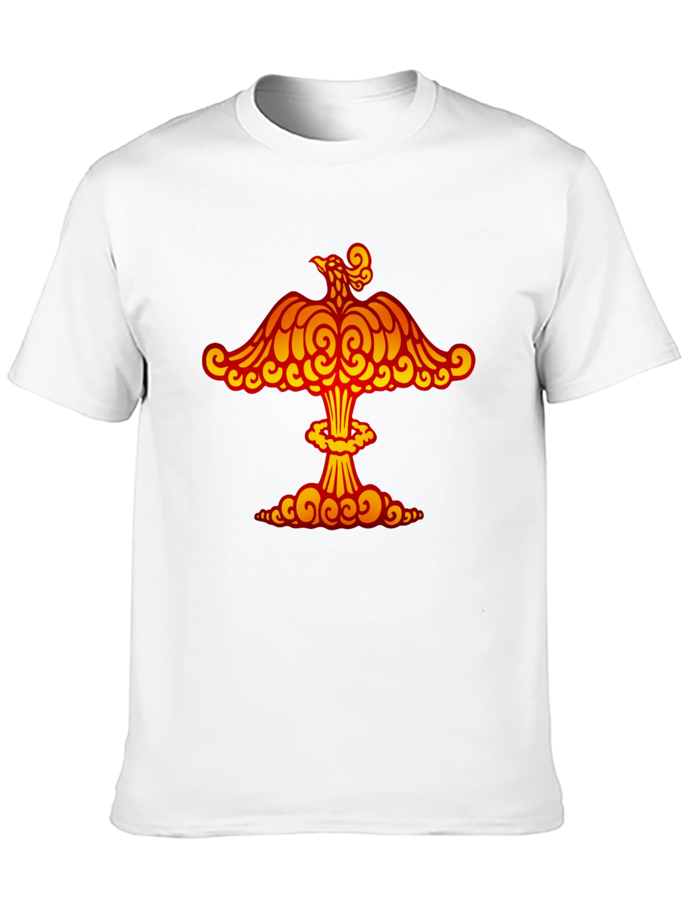 Phoenix Atomic Cloud T-Shirt - Artistic Graphic Tee
