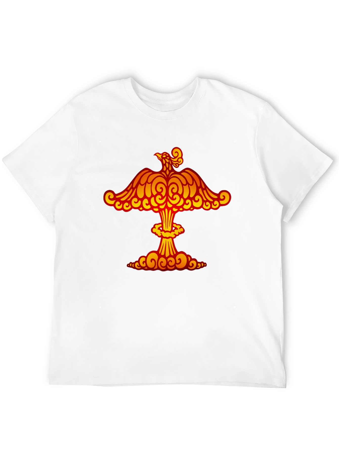 Phoenix Atomic Cloud T-Shirt - Artistic Graphic Tee