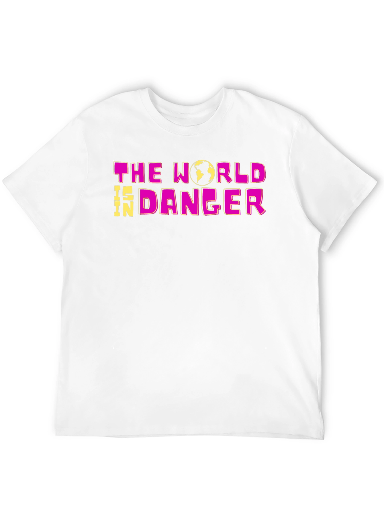 The World Is In Danger Graphic T-Shirt