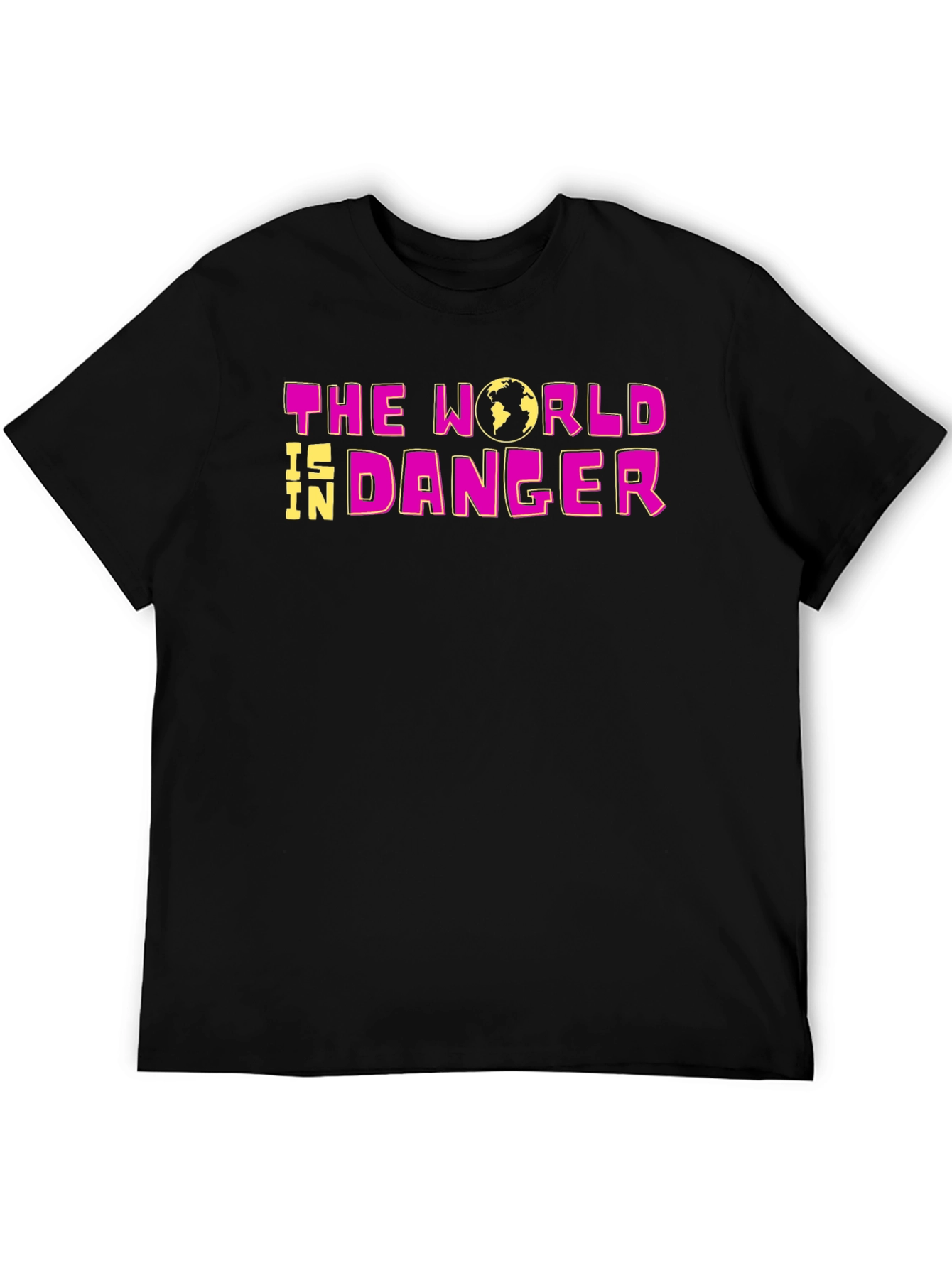 The World Is In Danger Graphic T-Shirt
