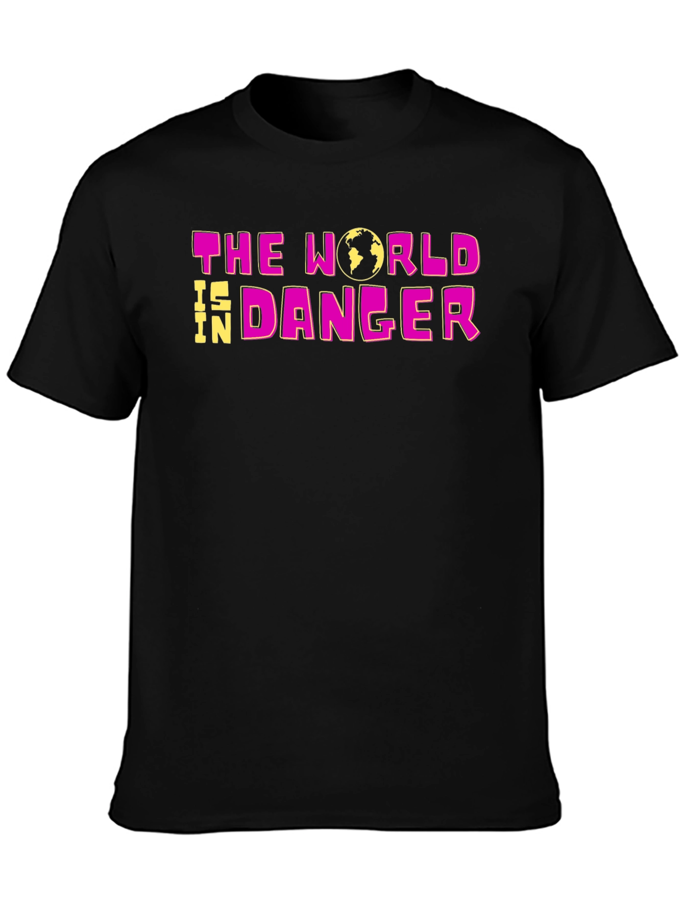 The World Is In Danger Graphic T-Shirt