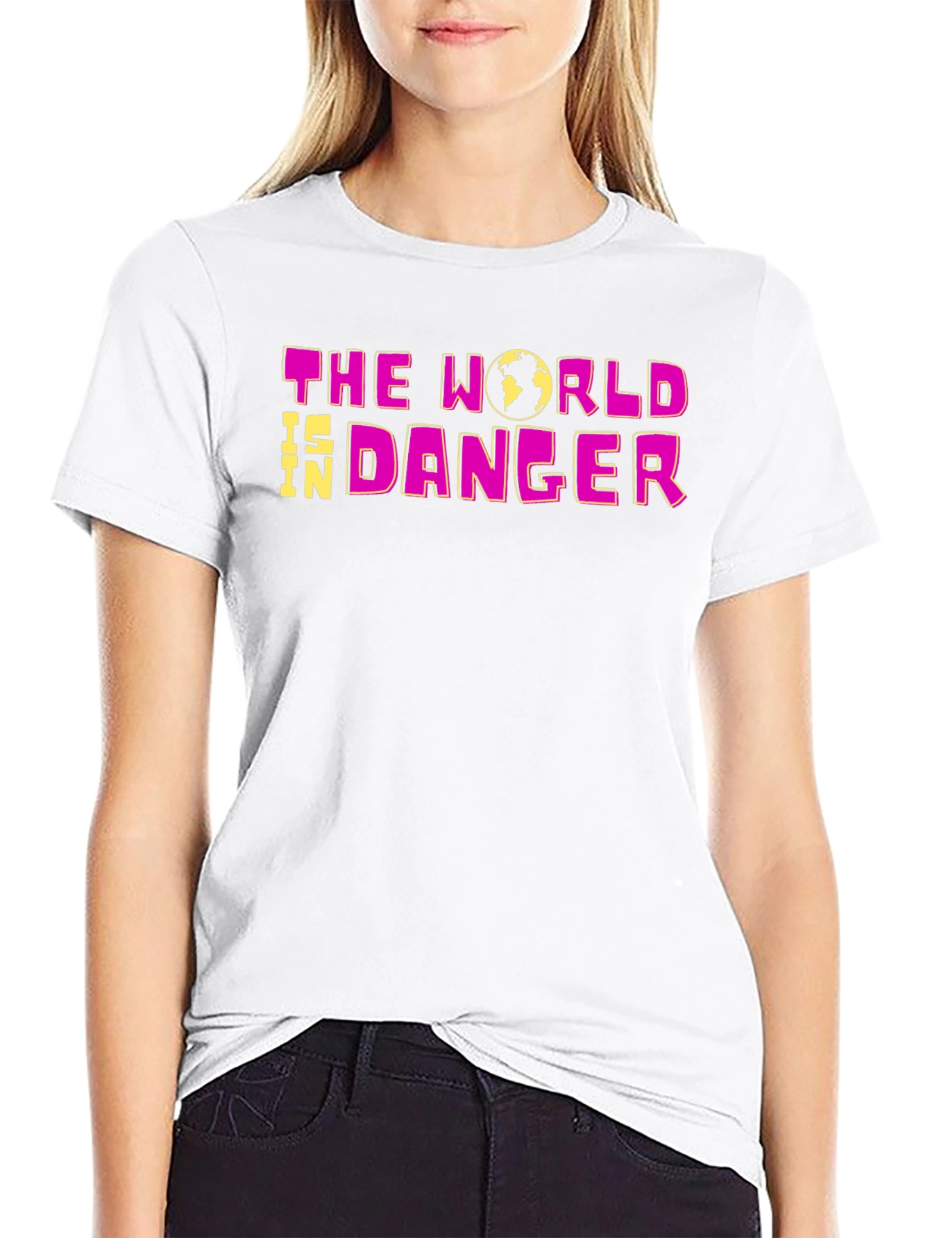 The World Is In Danger Graphic T-Shirt