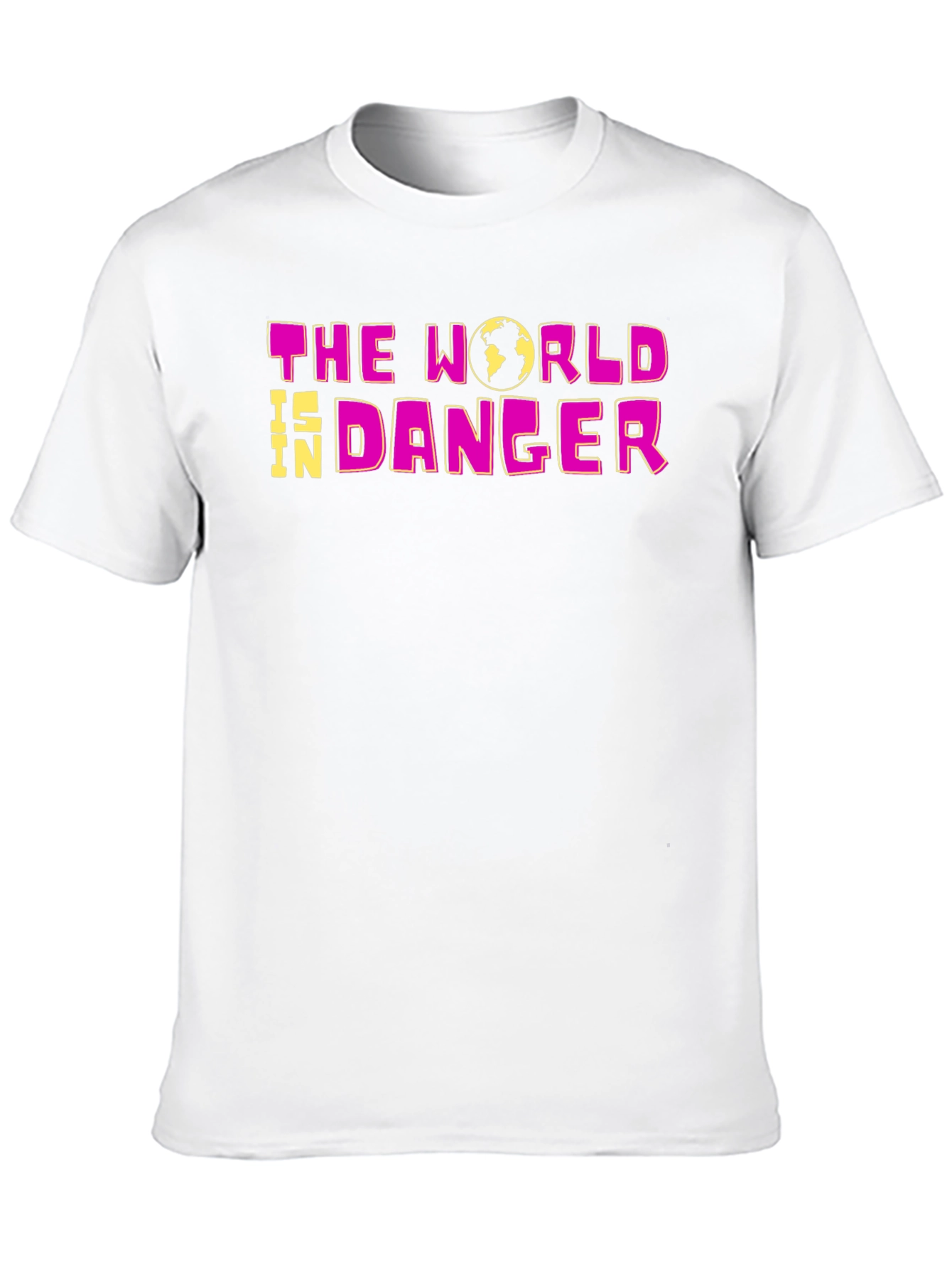 The World Is In Danger Graphic T-Shirt
