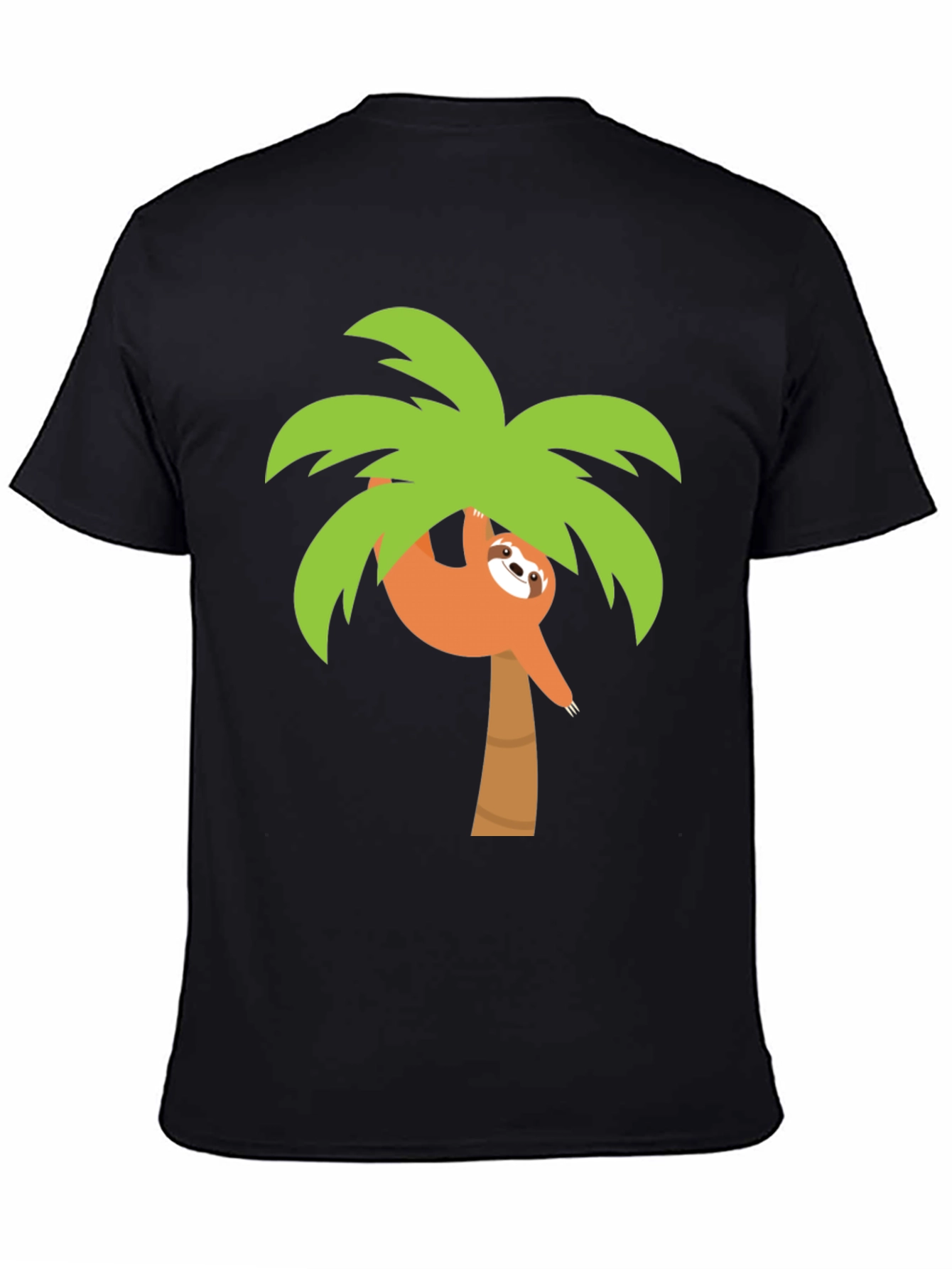 Sloth in Palm Tree Graphic Tee