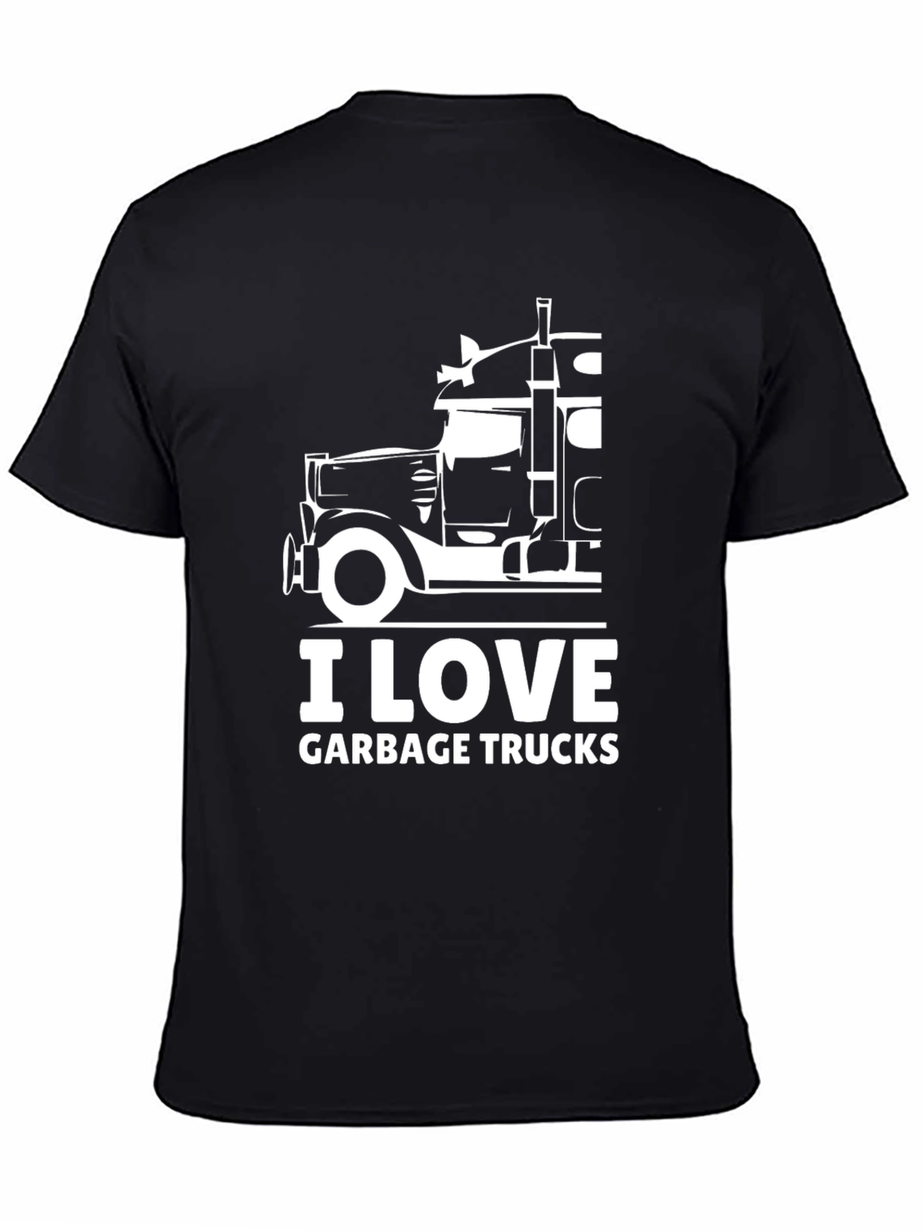 I Love Garbage Trucks T-Shirt
