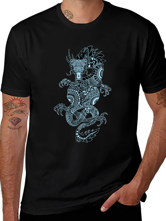 Dragon Graphic Black T-Shirt