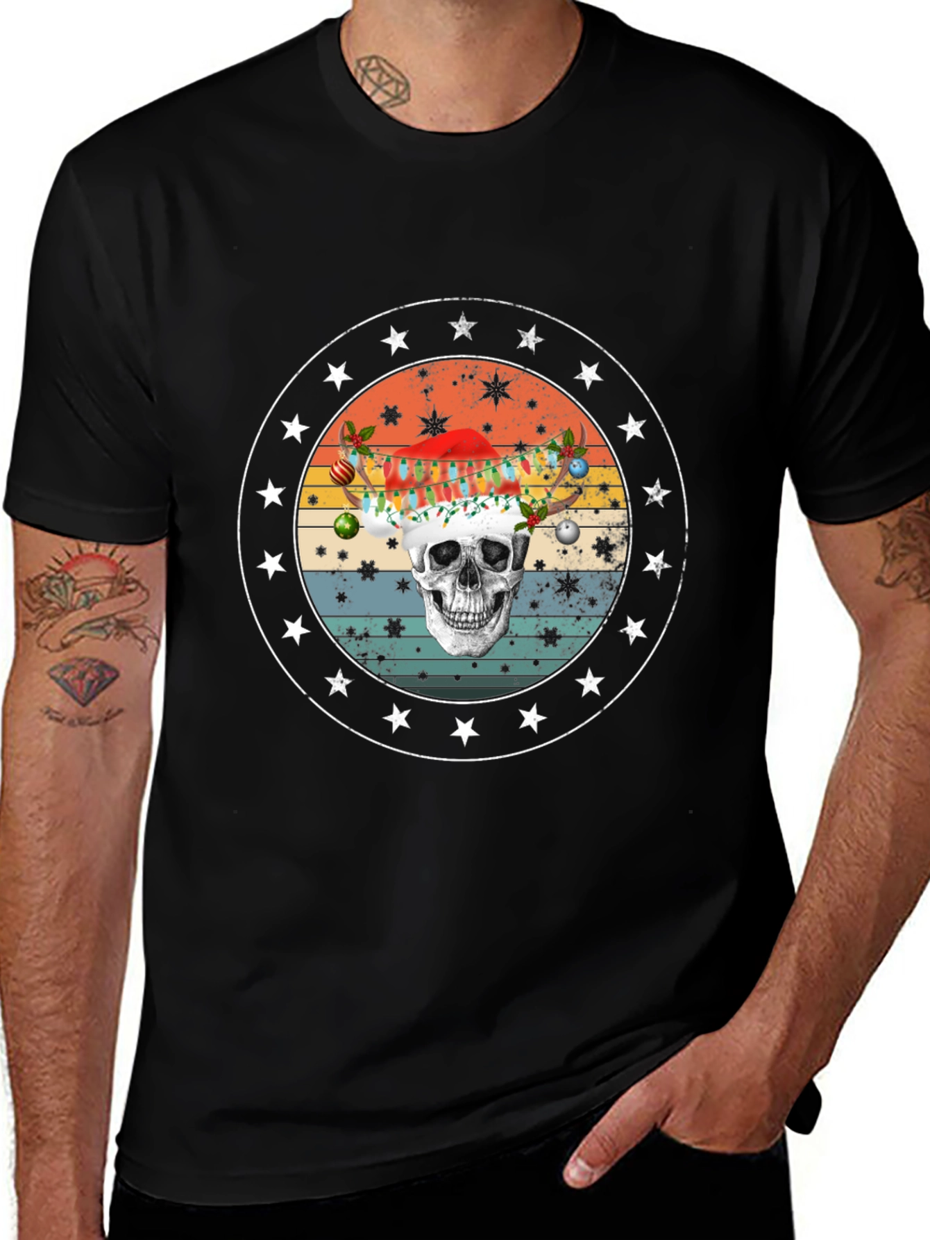 Skull Christmas T-Shirt