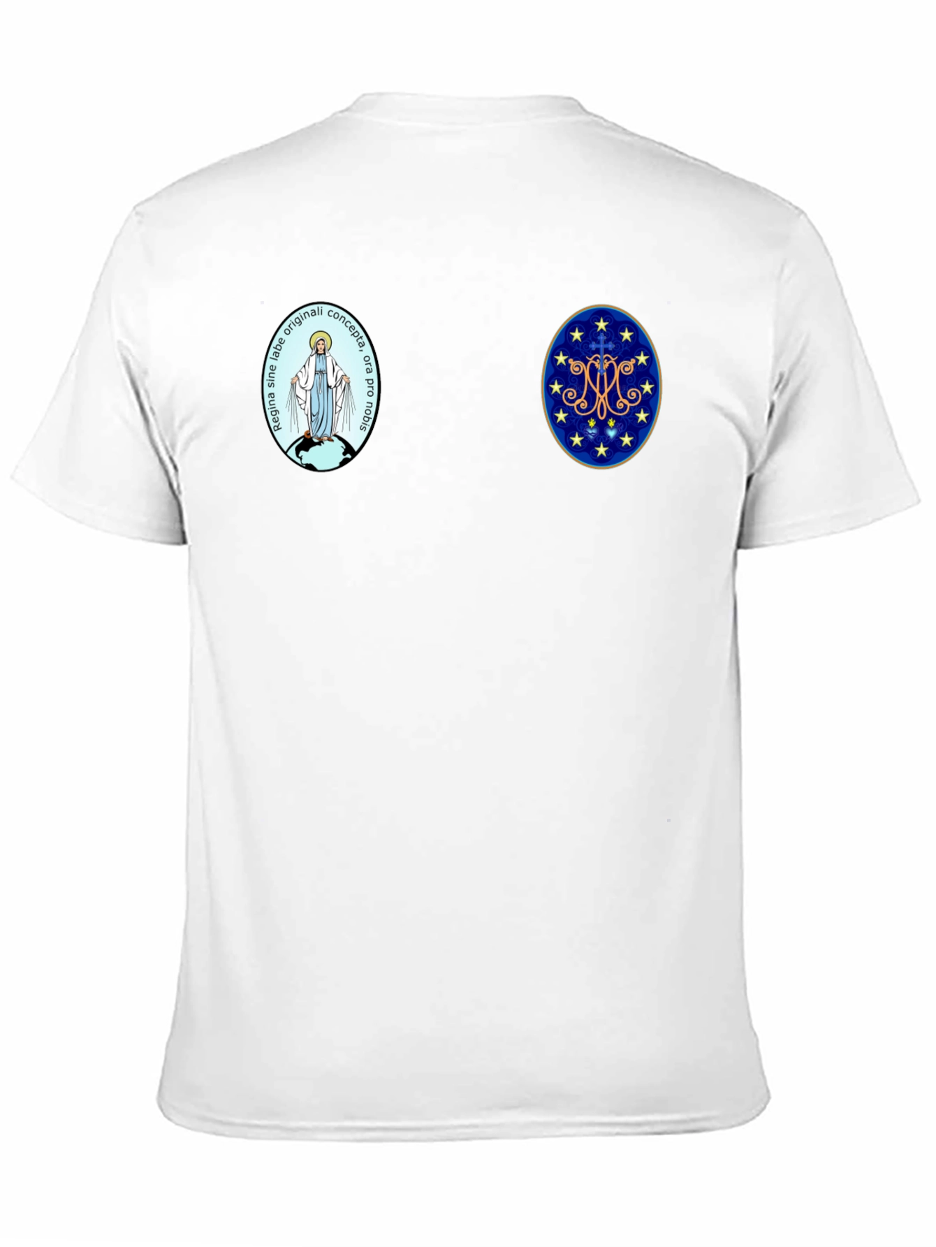 Religious Symbol Graphic Tee - Black