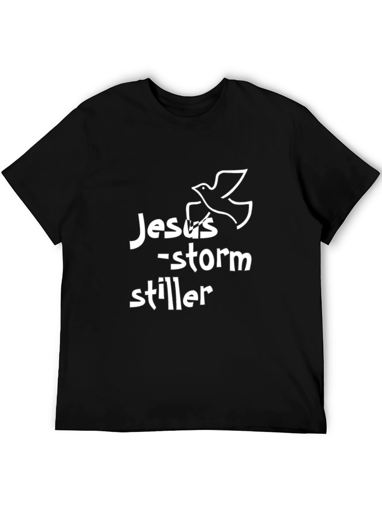 Jesus Storm Stiller Graphic T-Shirt