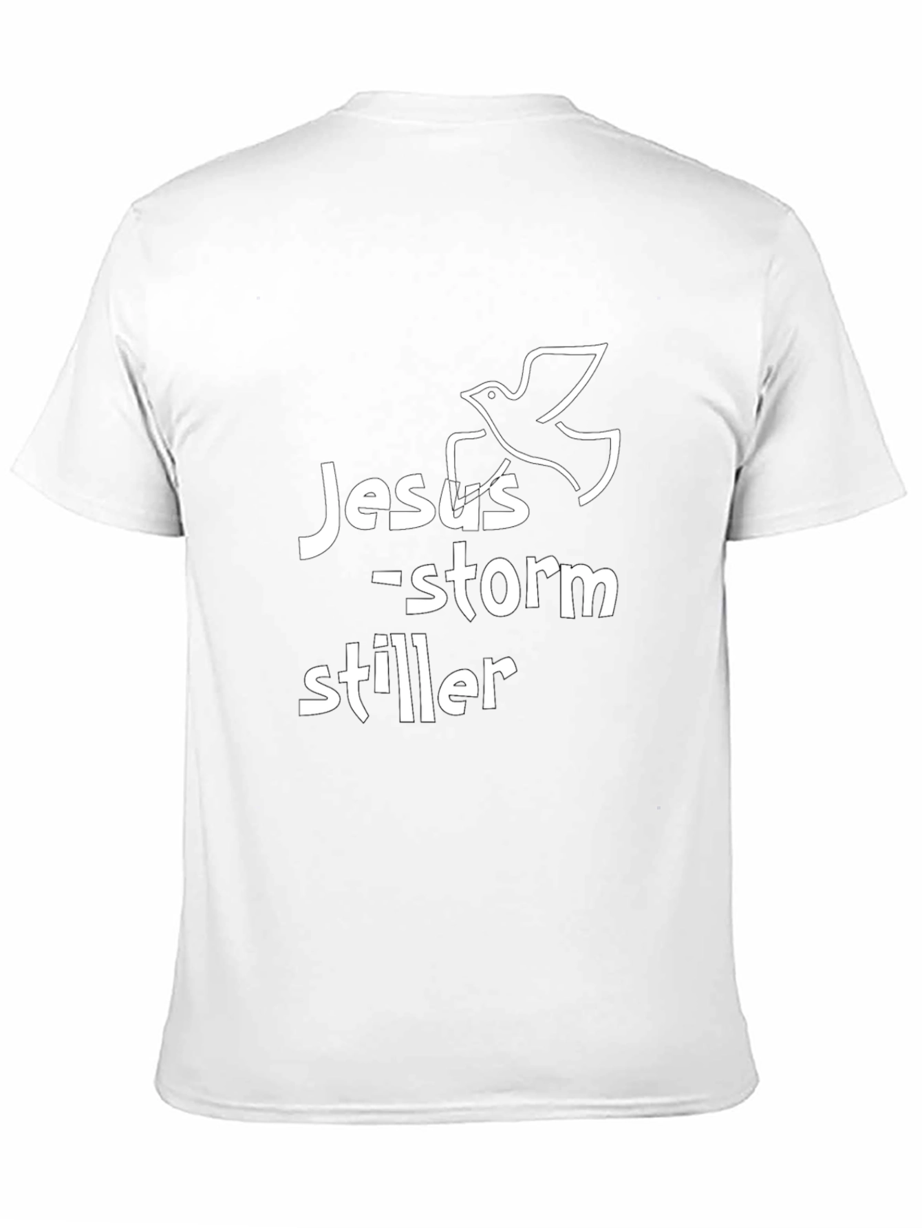 Jesus Storm Stiller Graphic T-Shirt