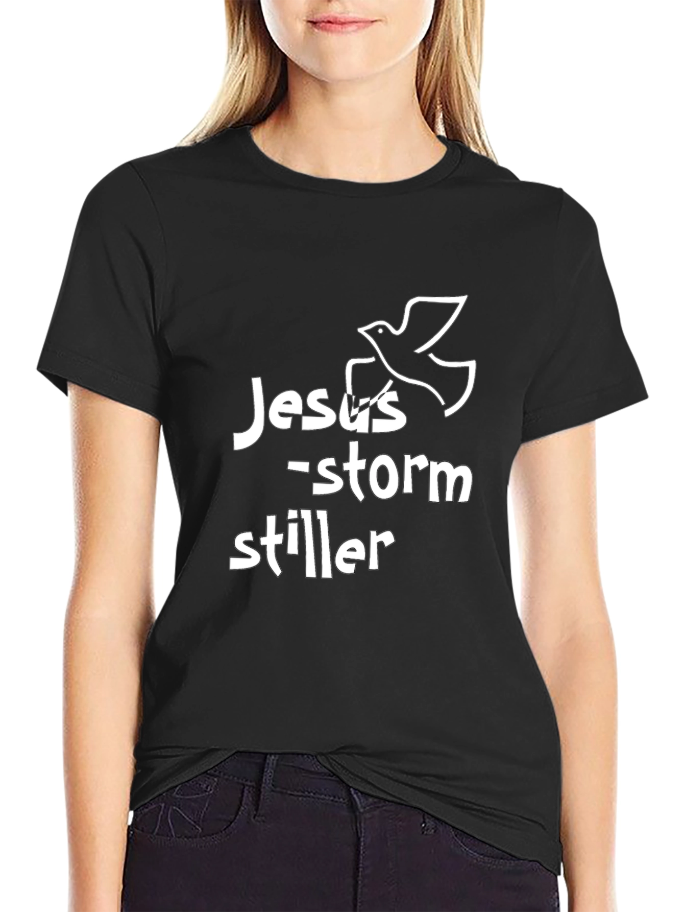 Jesus Storm Stiller Graphic T-Shirt