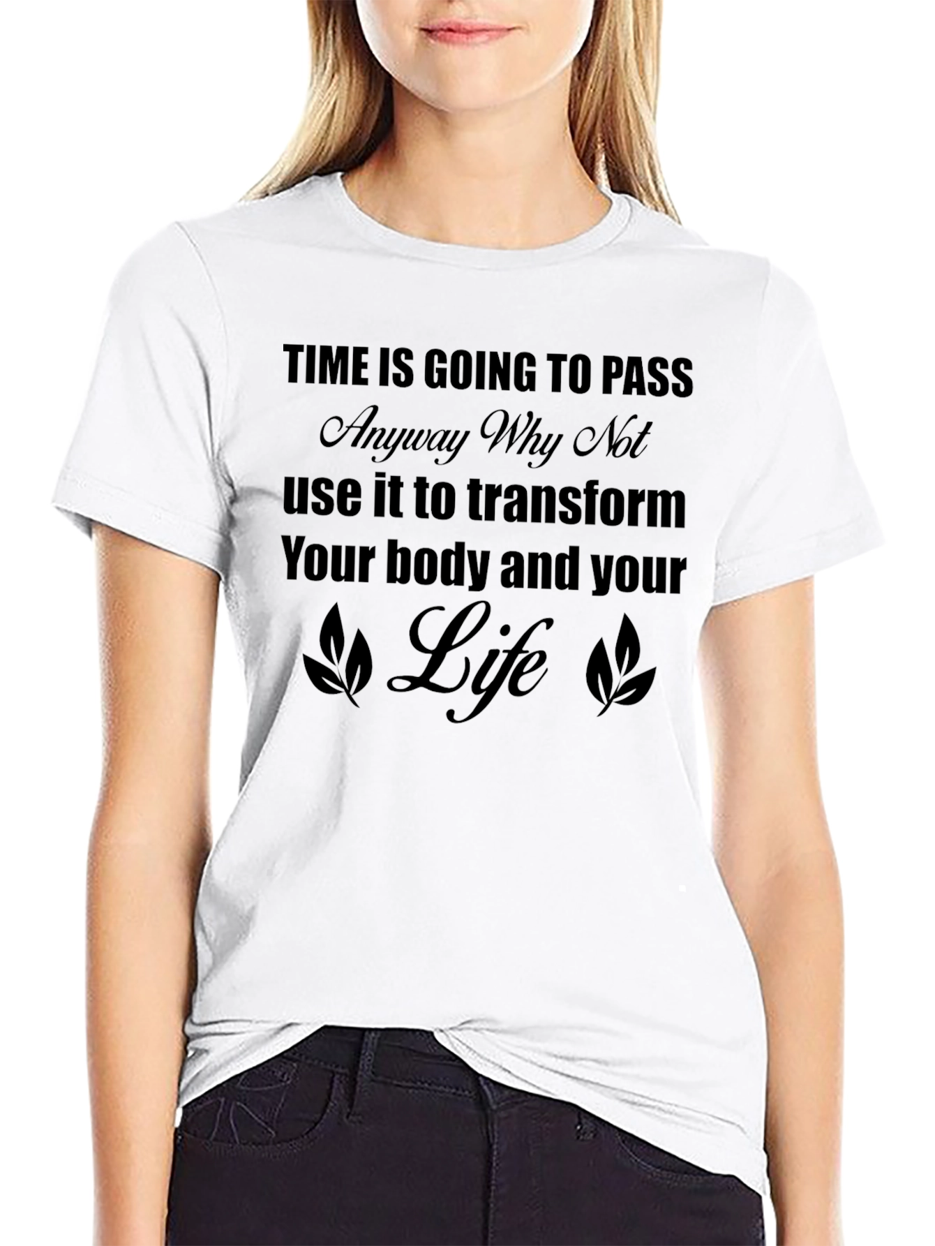 Transform Your Life T-Shirt: Motivational Fitness Tee