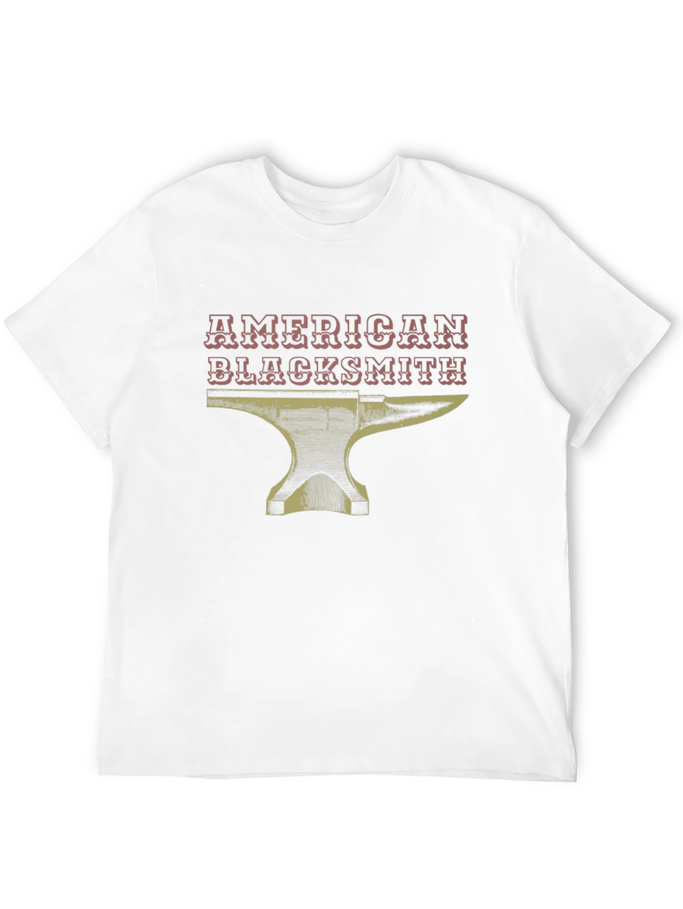 American Blacksmith Anvil Graphic Tee - Black