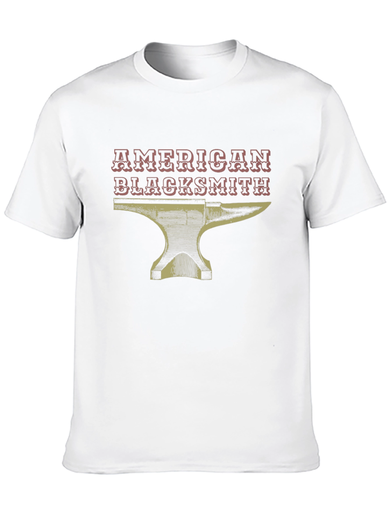 American Blacksmith Anvil Graphic Tee - Black