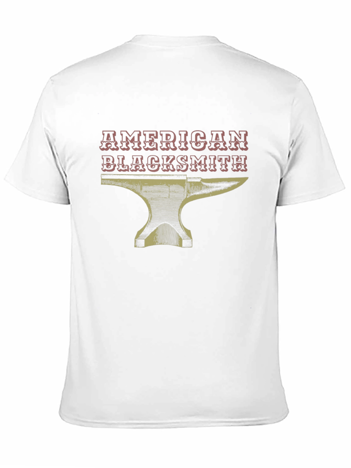 American Blacksmith Anvil Graphic Tee - Black