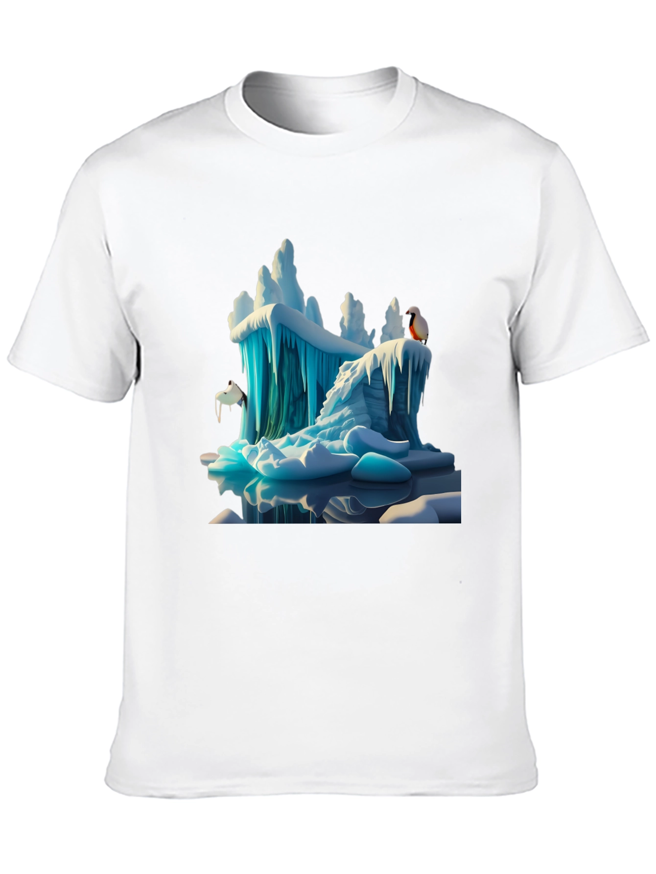 Arctic Ice T-Shirt - Penguin Design