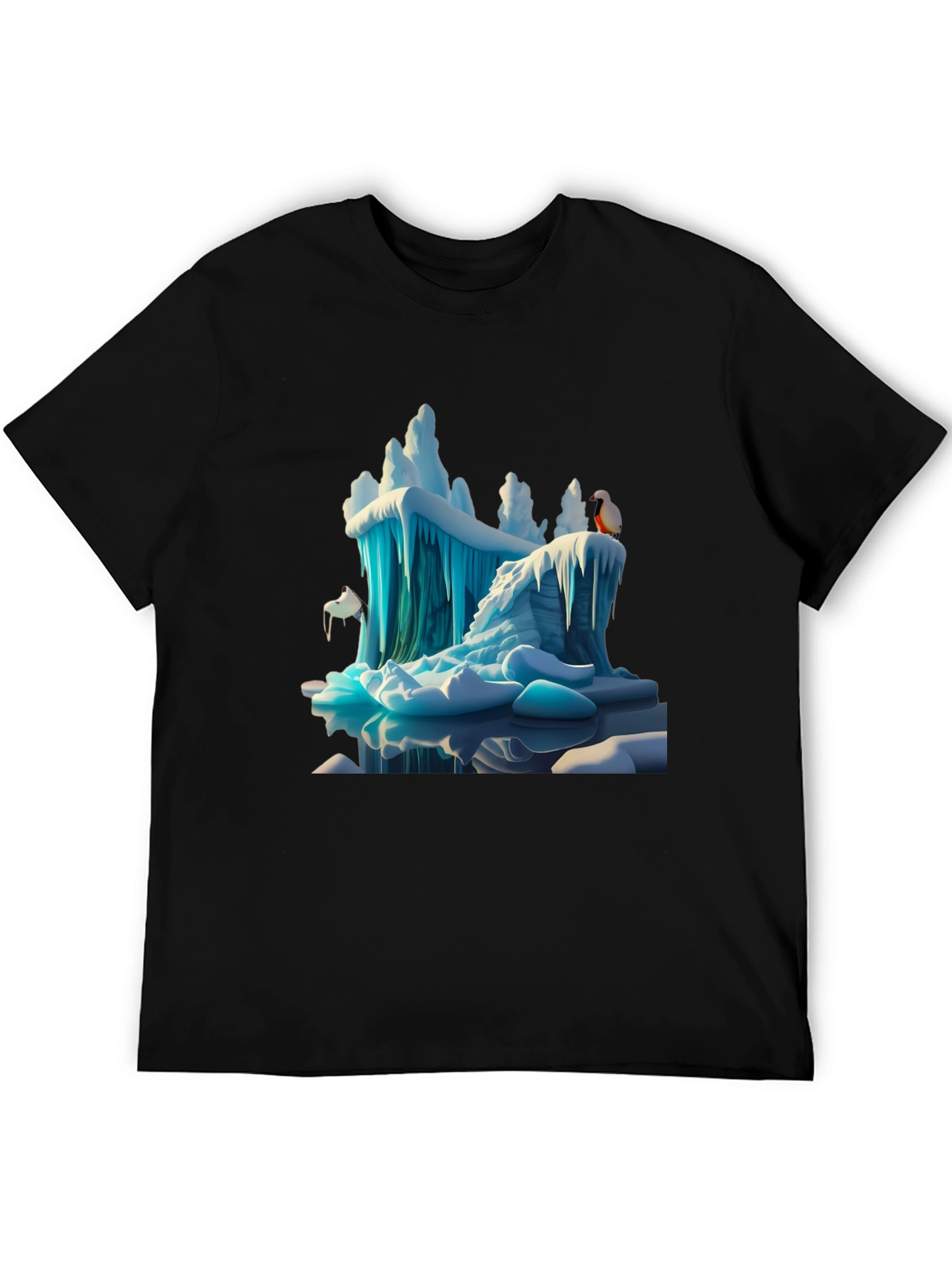 Arctic Ice T-Shirt - Penguin Design