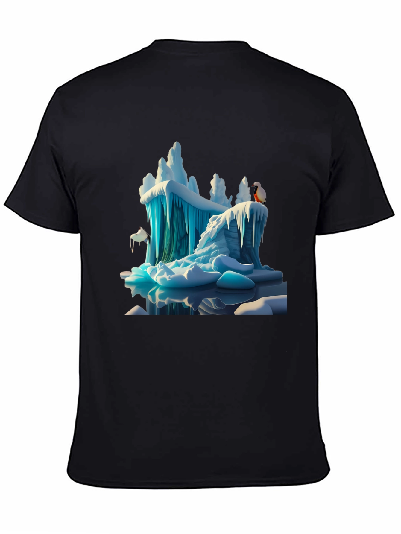 Arctic Ice T-Shirt - Penguin Design