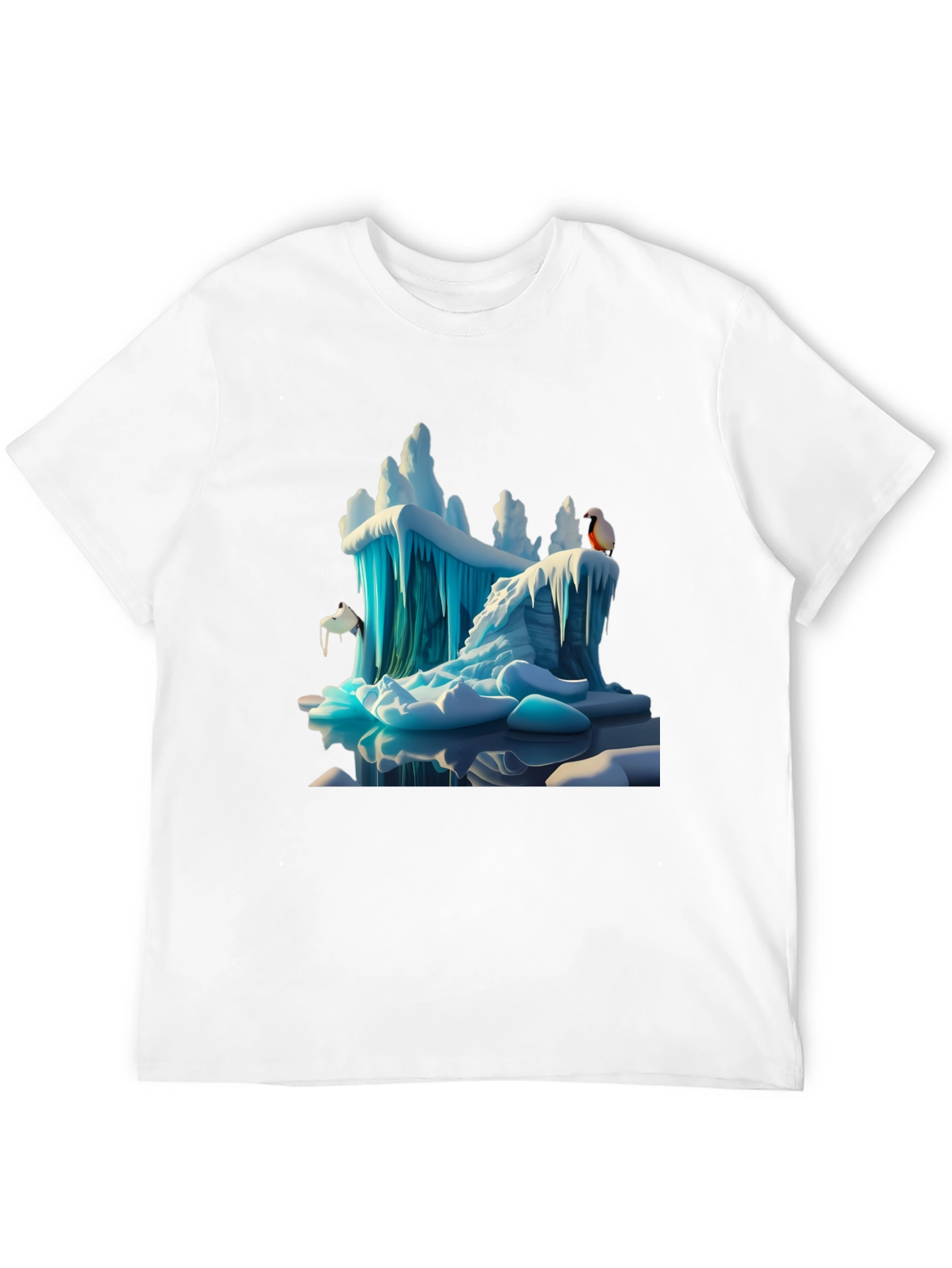 Arctic Ice T-Shirt - Penguin Design